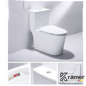 Bồn Cầu 1 Khối KB-809 Geberit Kramer