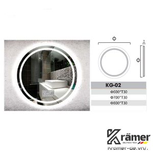 Gương KG-02 Led Tròn Kramer