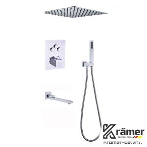 Sen Tắm KS-577 Âm Tường Nhiệt Độ 3 Nút Bấm Kramer