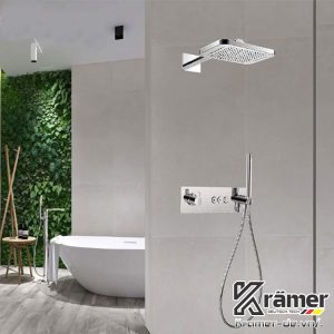 Sen Tắm KS-7308 Âm Tường 3 Nút Bấm Kramer